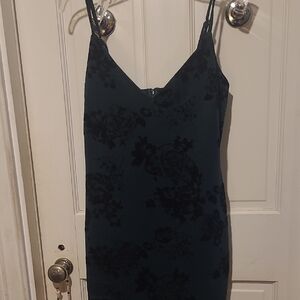 Windsor Dark Green Velvet Dress